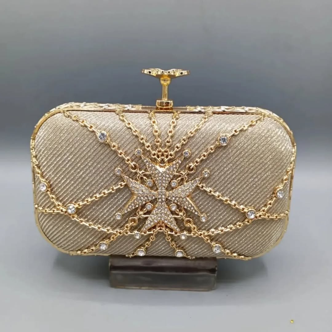 Midnight Starfall Clutch