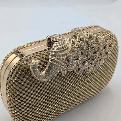 Gilded Halo Clutch