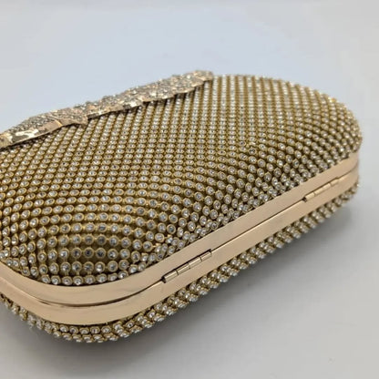 Gilded Halo Clutch