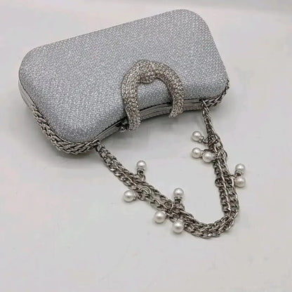 Pearl Charm Clutch